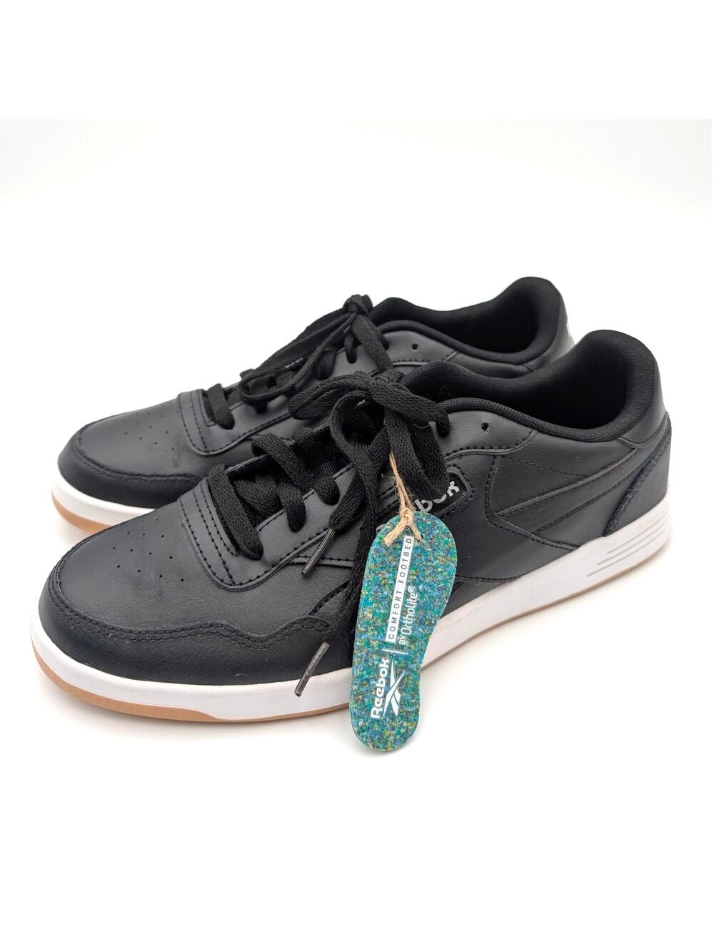 Reebok Court Advance Sneaker Shoes Lace-Up Men's Black Size US10.5 EU44